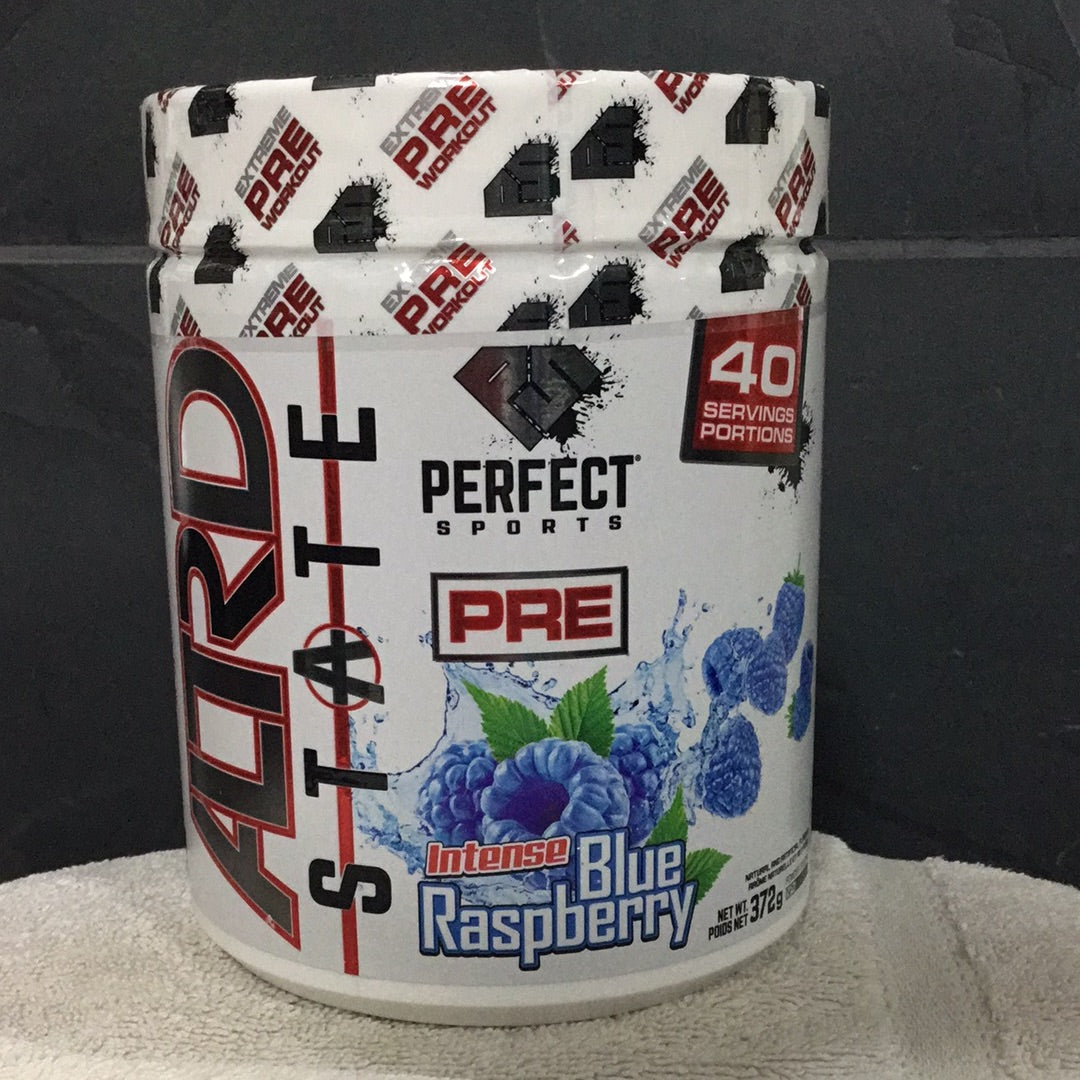 Perfect Sports ALTRD State Pre-workout- Intense Blue Raspberry- 40 Servings