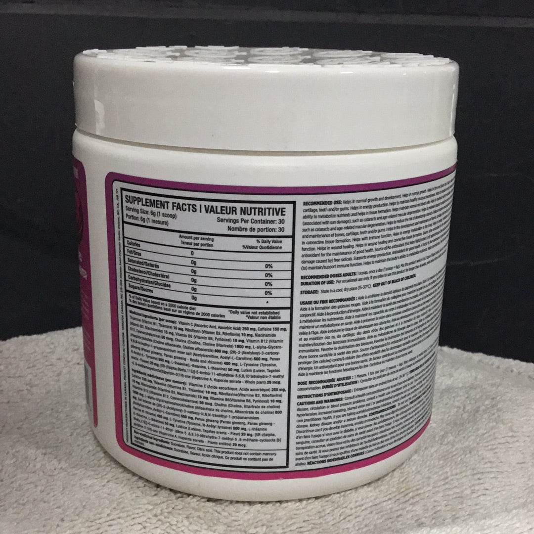 Yummy Sports BSmart- Blue Razz- 30 Servings