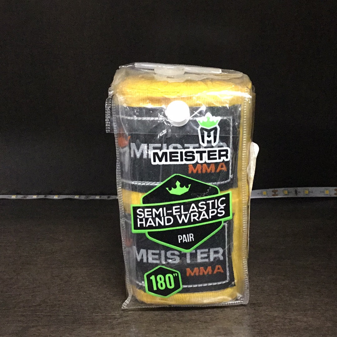 Meister Hand Wraps- Yellow