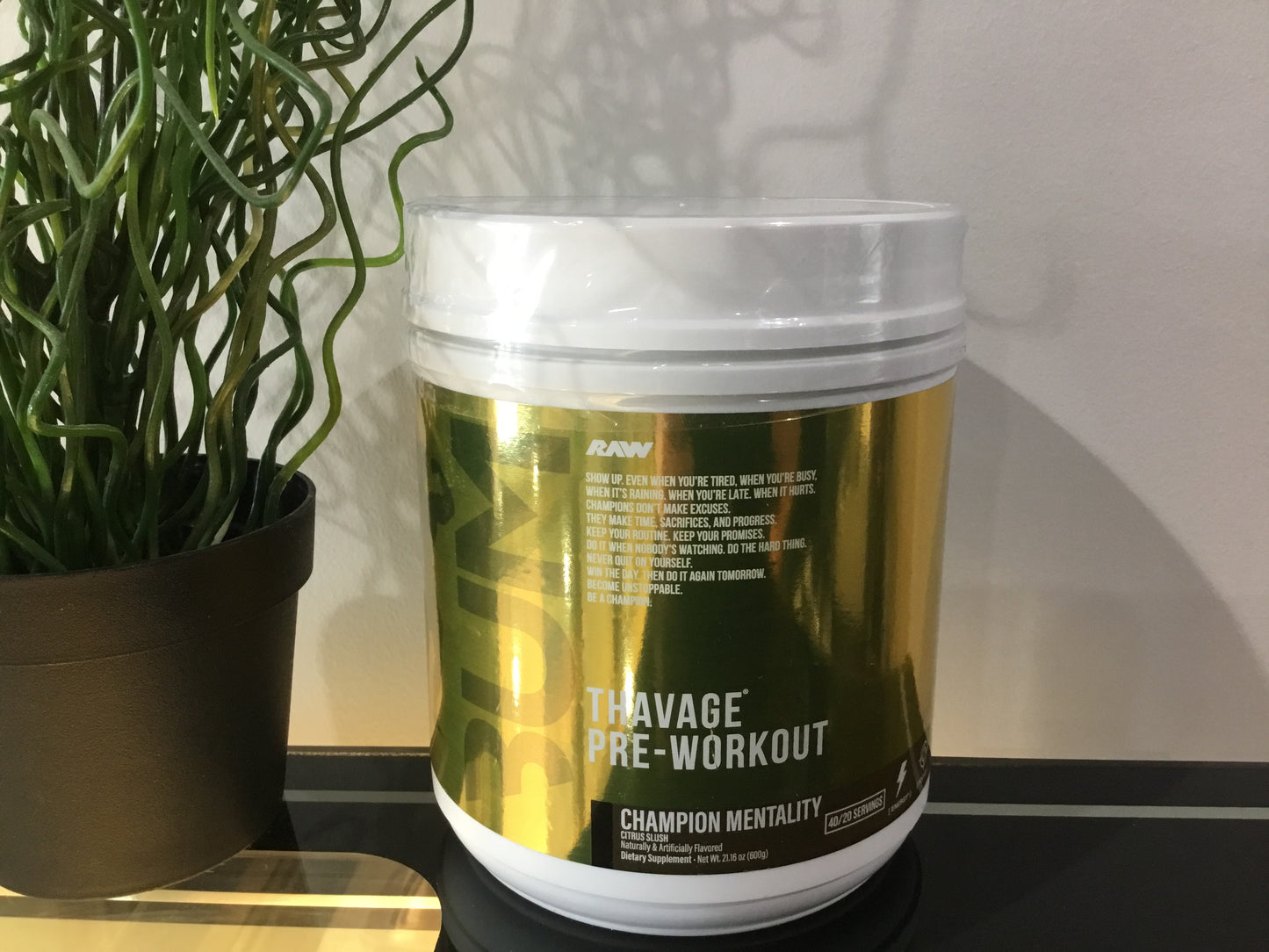 BUM Thavage Pre workout - Citrus Slush