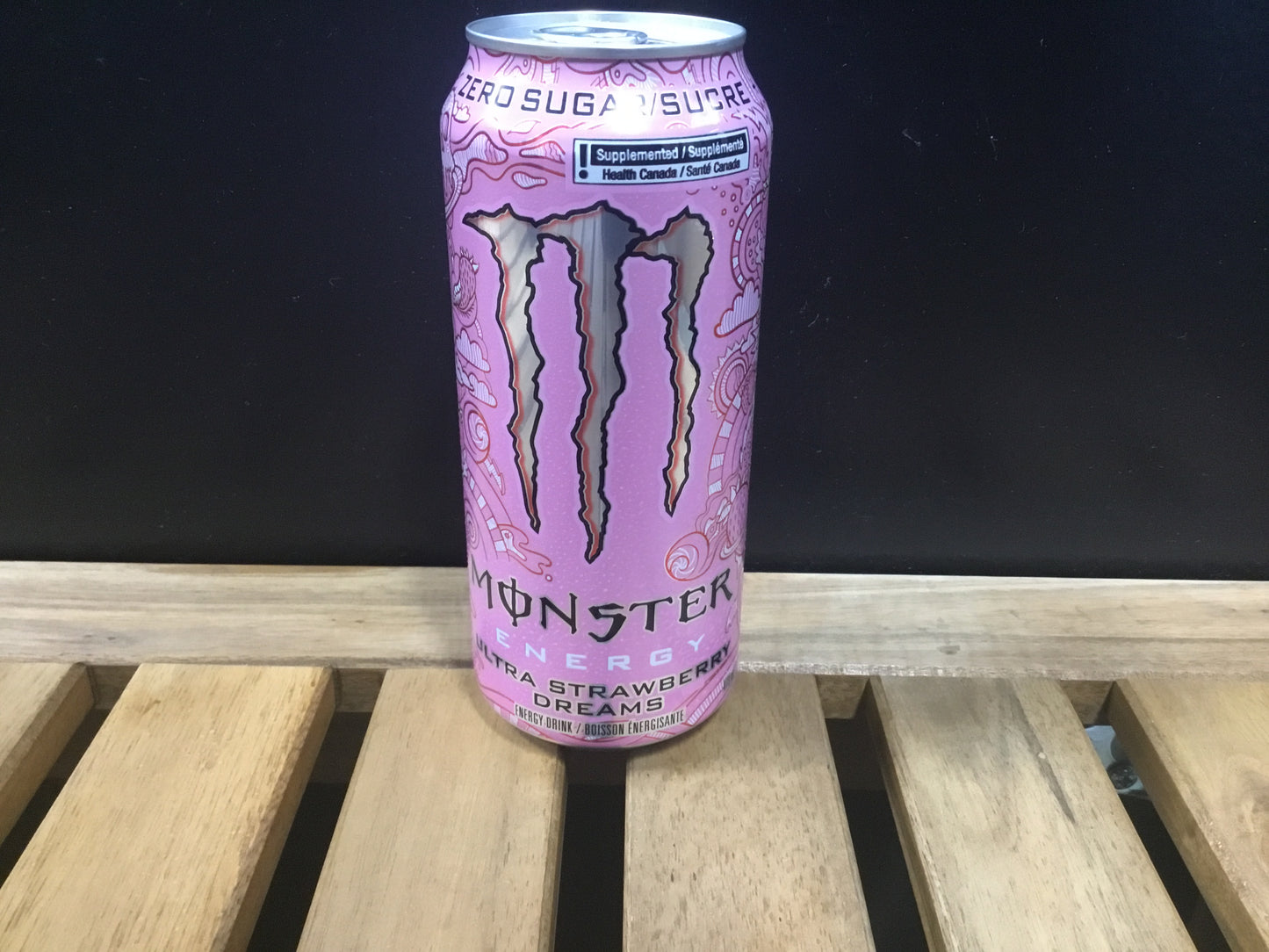 Monster energy- ultra strawberry dreams- 165 mg caffeine