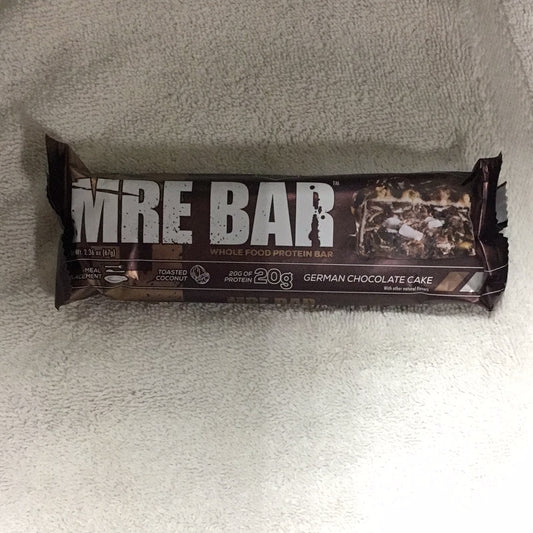 Redcon1 MRE Protein Bar- German Chocolate Cake- 20g Protein