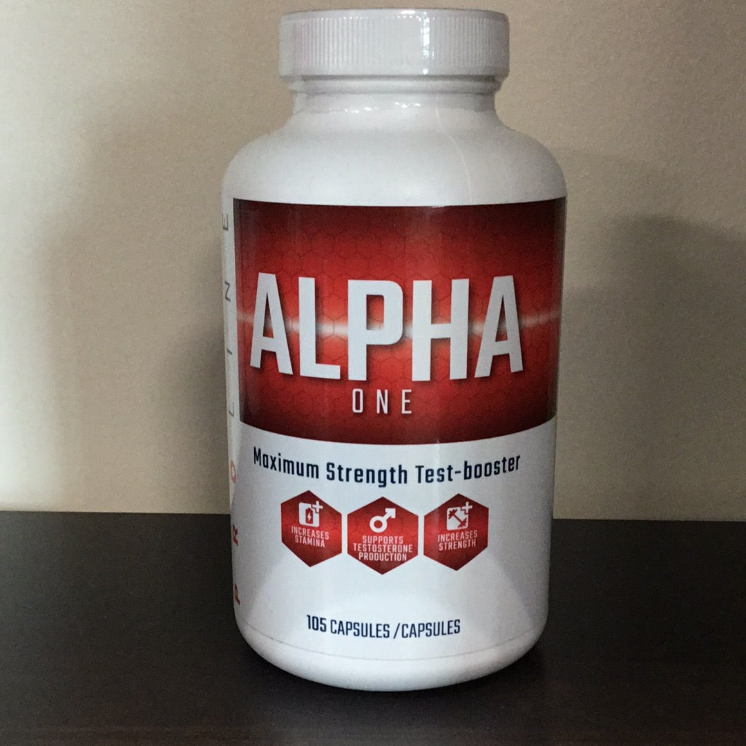 Proline Alpha One- Maximum Strength Test-Booster- 105 Capsules- 21 Servings