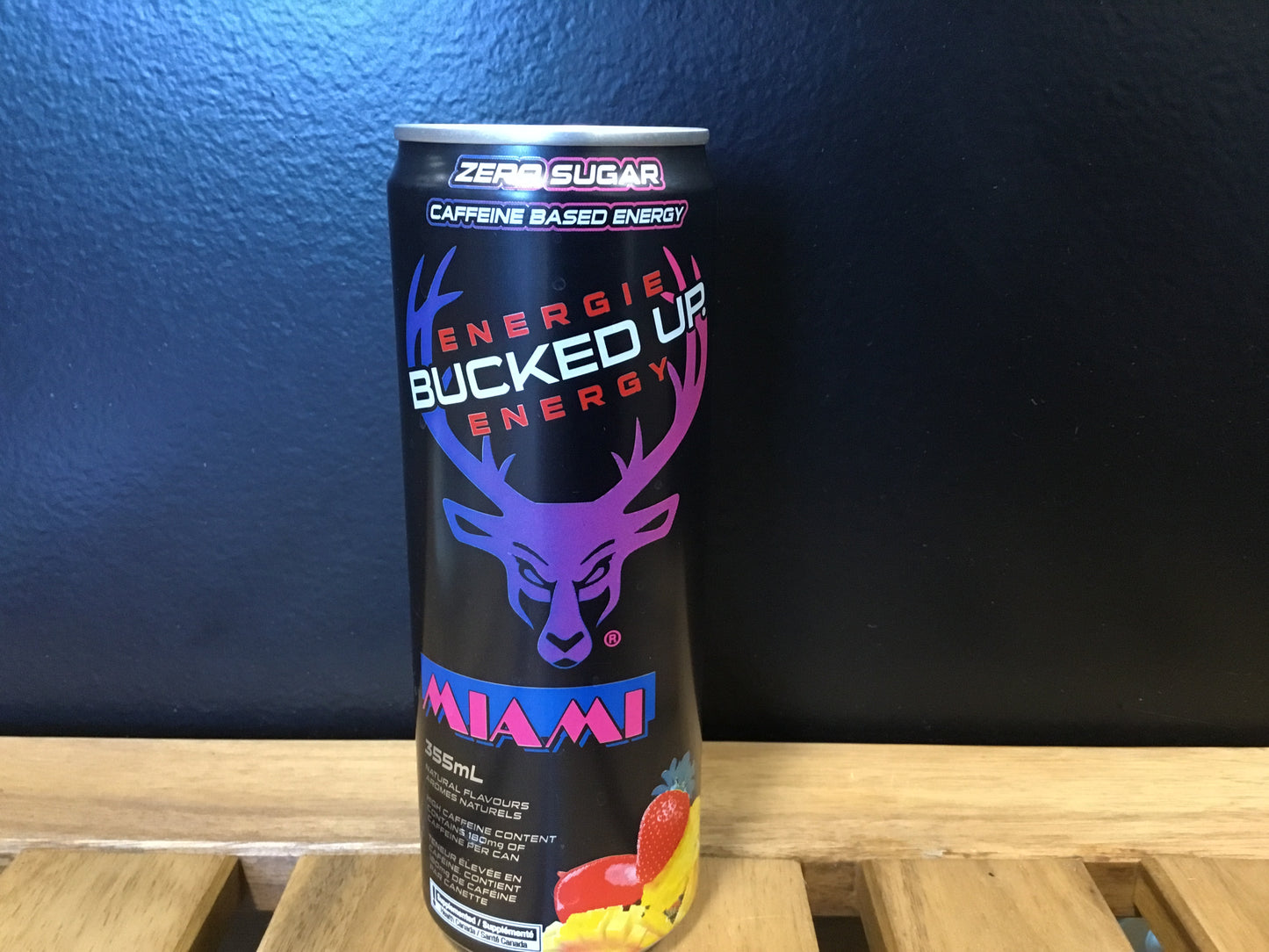 Bucked up energy drink- Miami 180mg caffeine