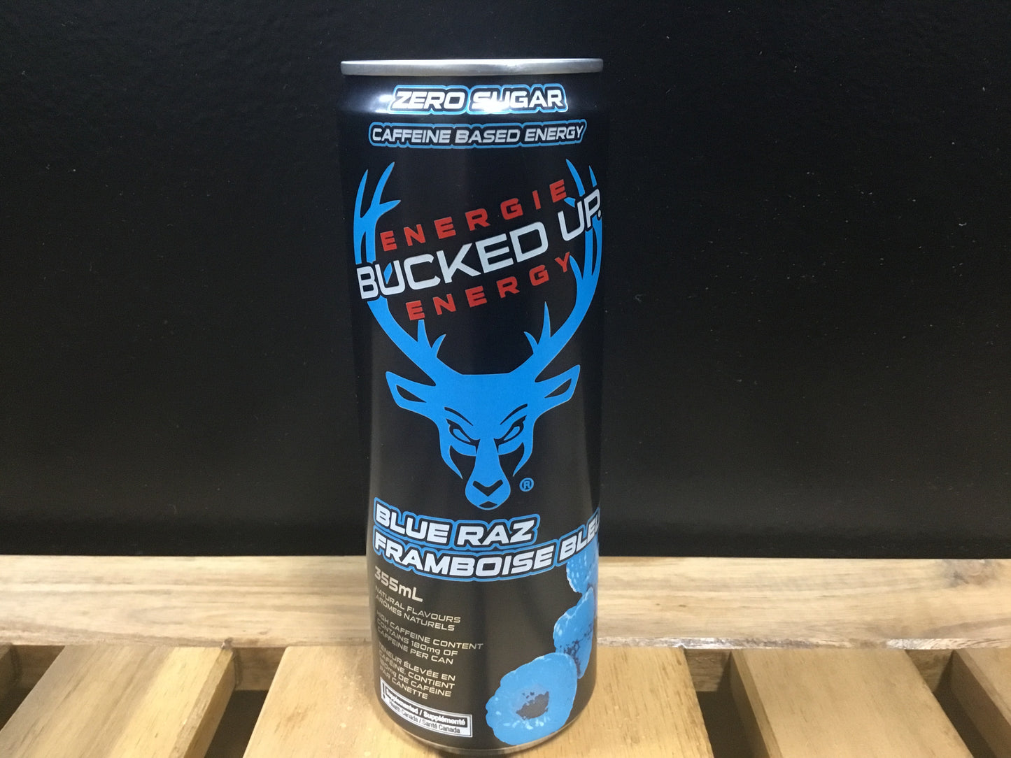 Bucked up energy- blue raz- 180 mg caffeine