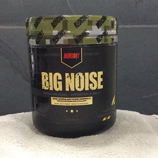 Redcon 1 Big Noise Pre-workout- Rainbow Candy- 30 Servings