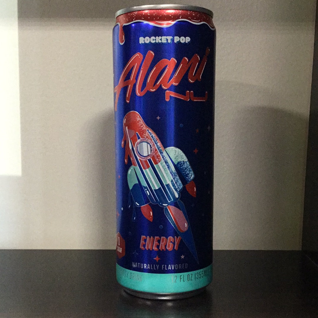 Alani Nu Energy-Rocket Pop- Naturally Flavored- 355 ml