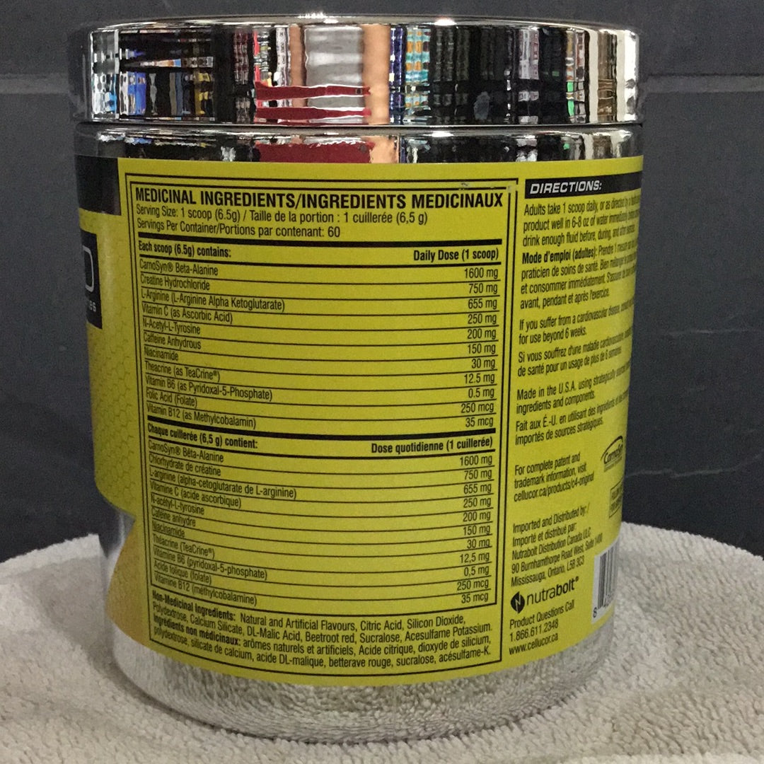 C4 Original Pre-workout- Pink Lemonade- 60 Serving
