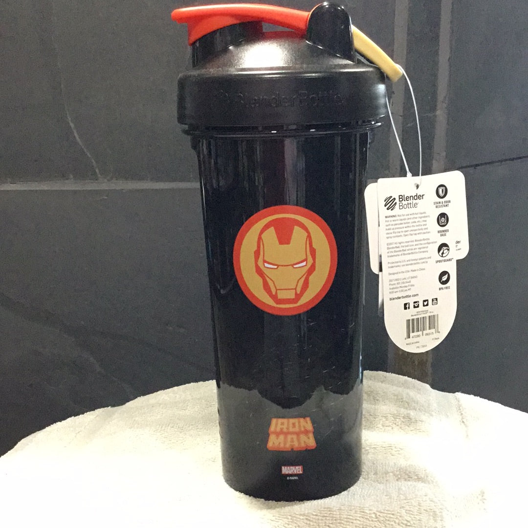 28 oz Stain & Odor Resistant Blender Bottle- Iron Man