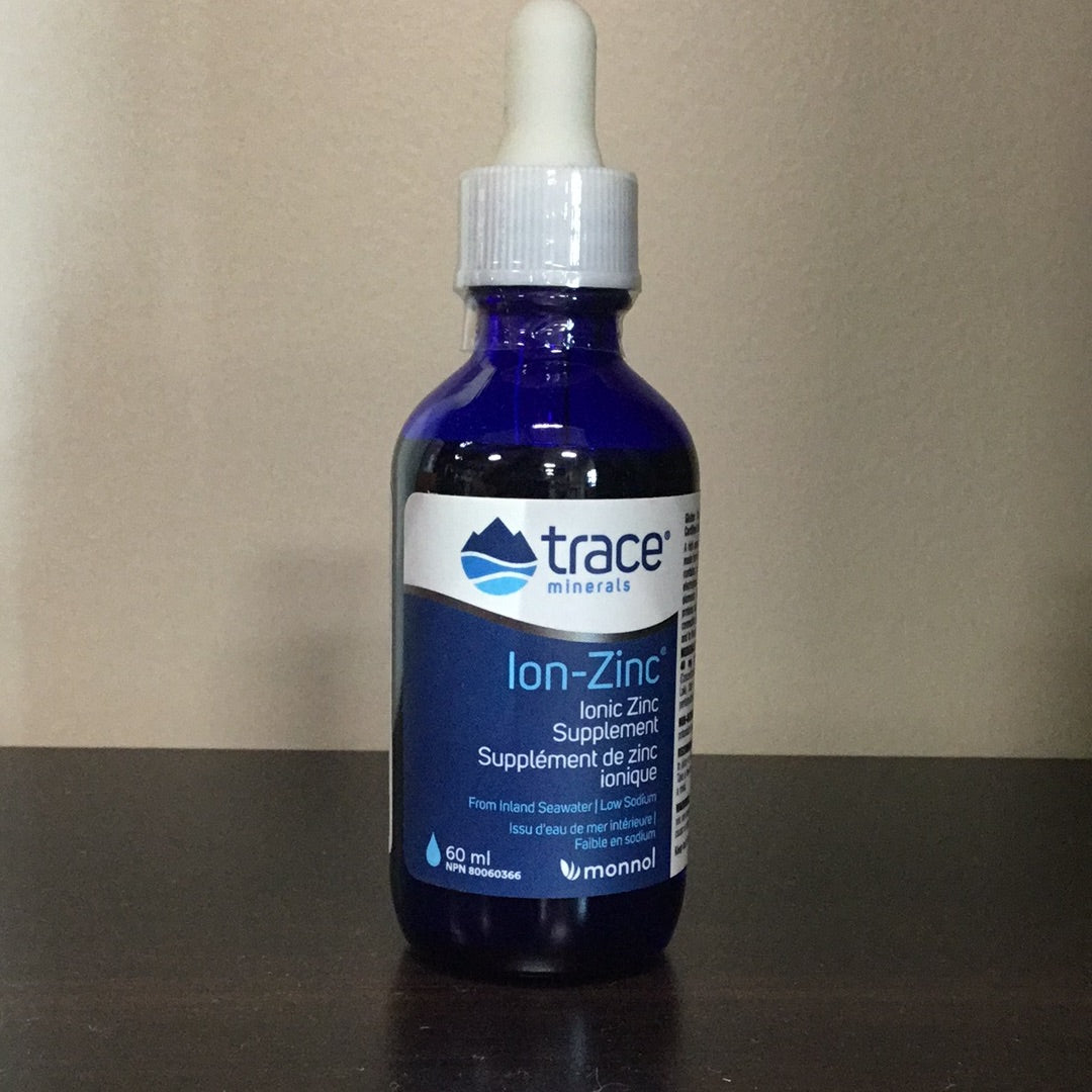 Trace Minerals- Ion- Zinc-60 ml
