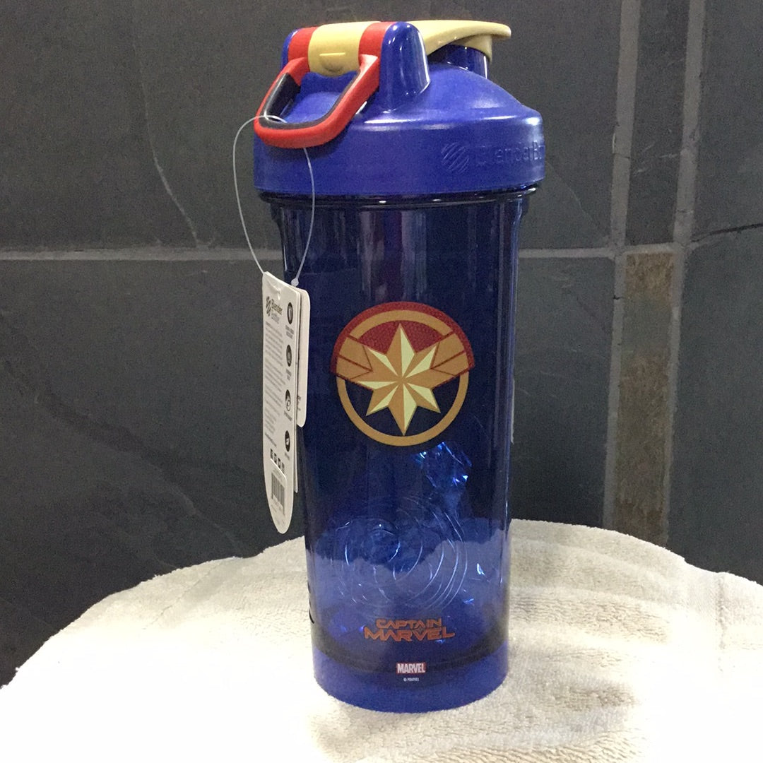 28 oz Stain & Odor Resistant Blender Bottle- Captain Marvel
