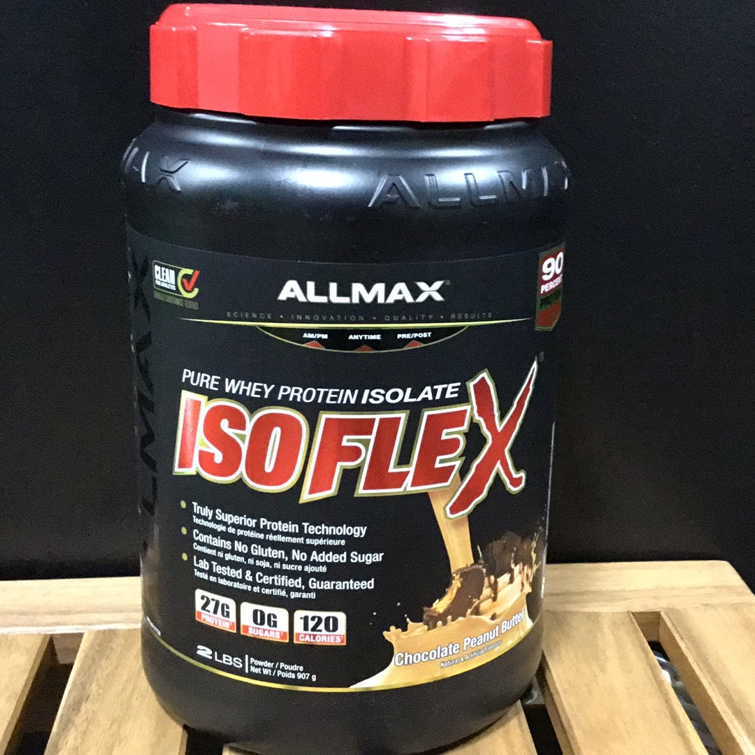 Allmax isoflex-2lbs- chocolate peanut butter