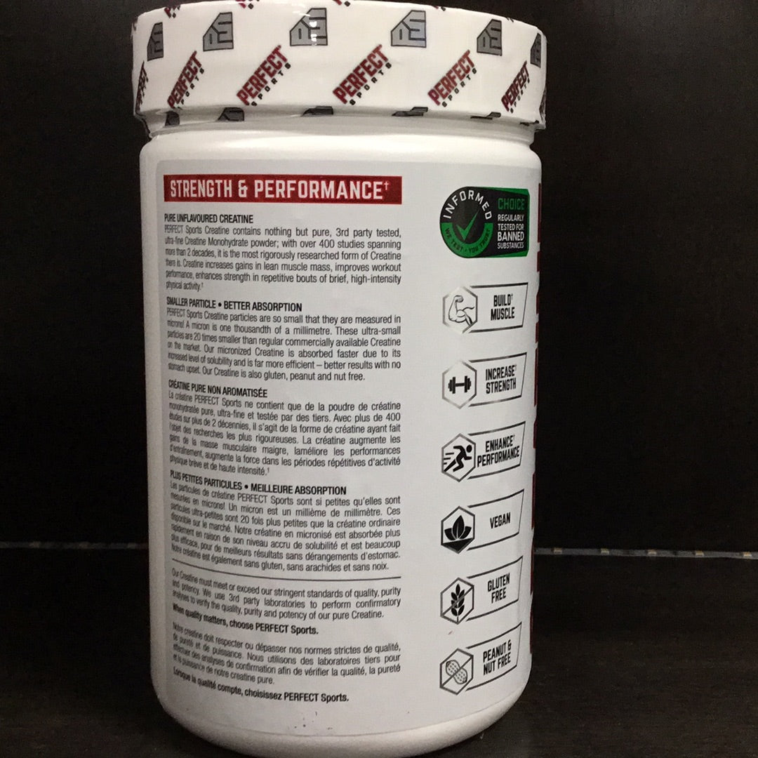 Perfect sports -Creatine- unflavoured - 400g
