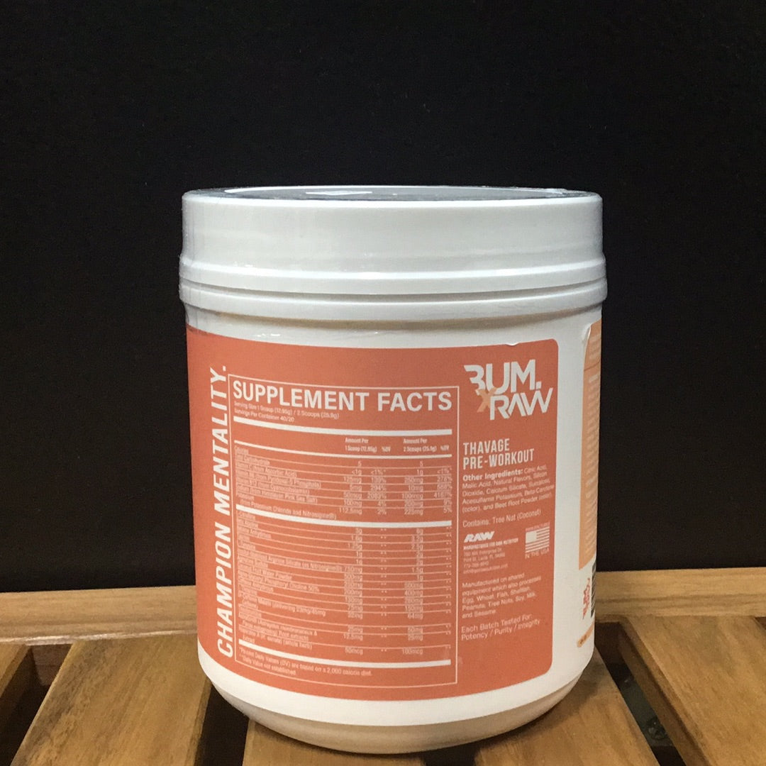 Bum Energy - Pre Workout Peach Bum