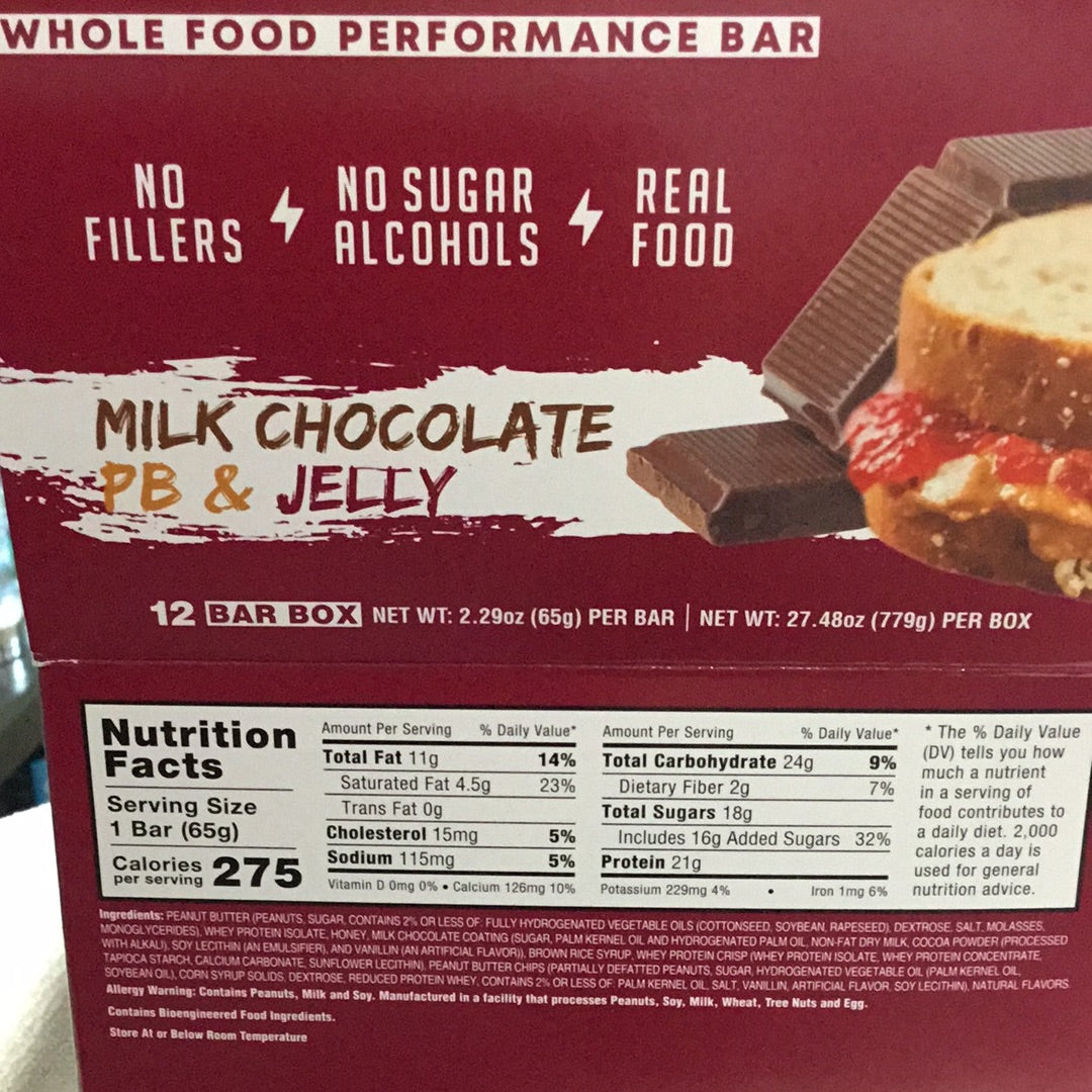 Anabar- Milk Chocolate PB & Jelly- 21g Protein