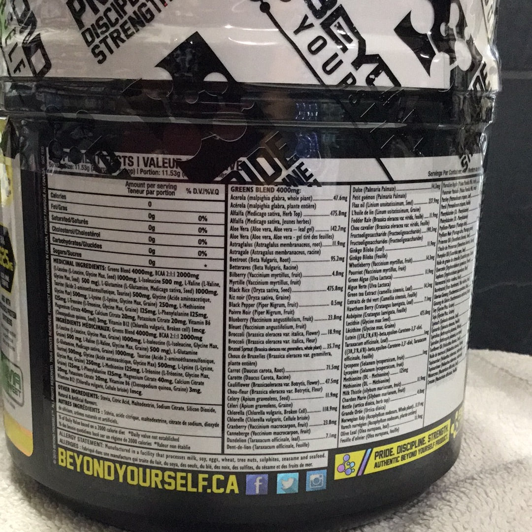 Beyond Yourself Greaans- Tangy Peach Ringz- 30 Servings