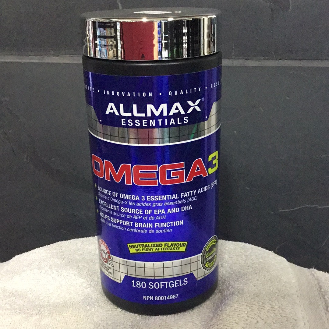 Allmax Omega 3-180 Softgels