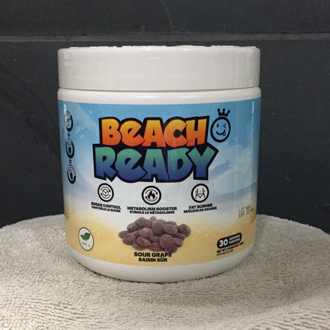 Yummy Sports Beach Ready- Sour Grape- 30 Servings