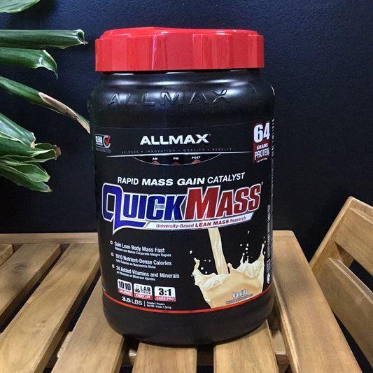 Allmax Quick Mass- Vanilla- 24 Servings