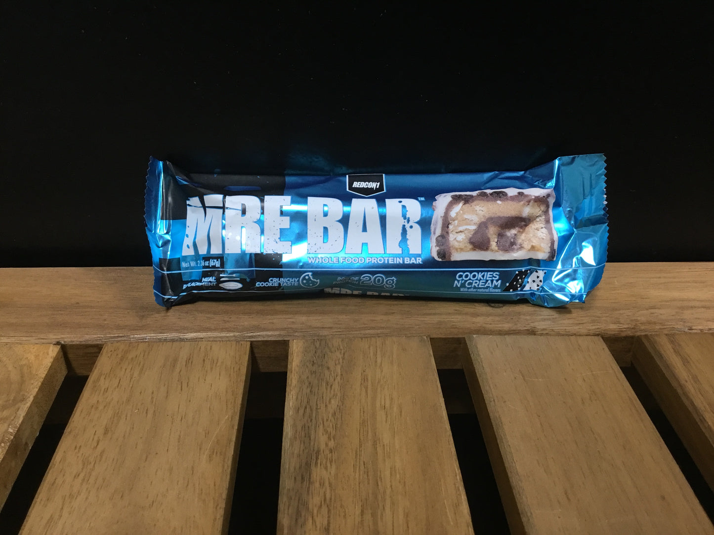 Mre Bar whole food protein bar cookies N’ cream