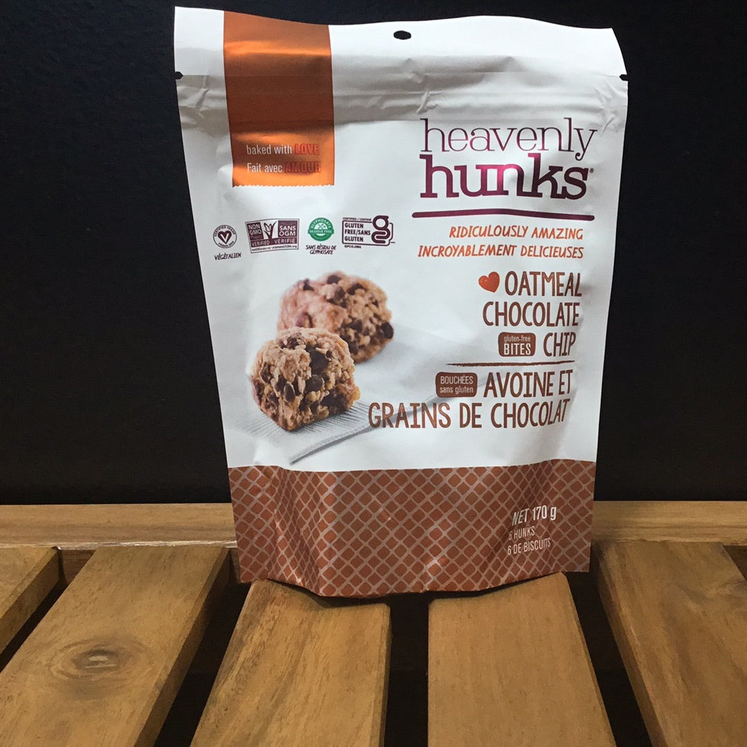 Heavenly hunks- oatmeal chocolate chip