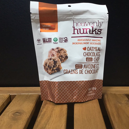 Heavenly hunks- oatmeal chocolate chip