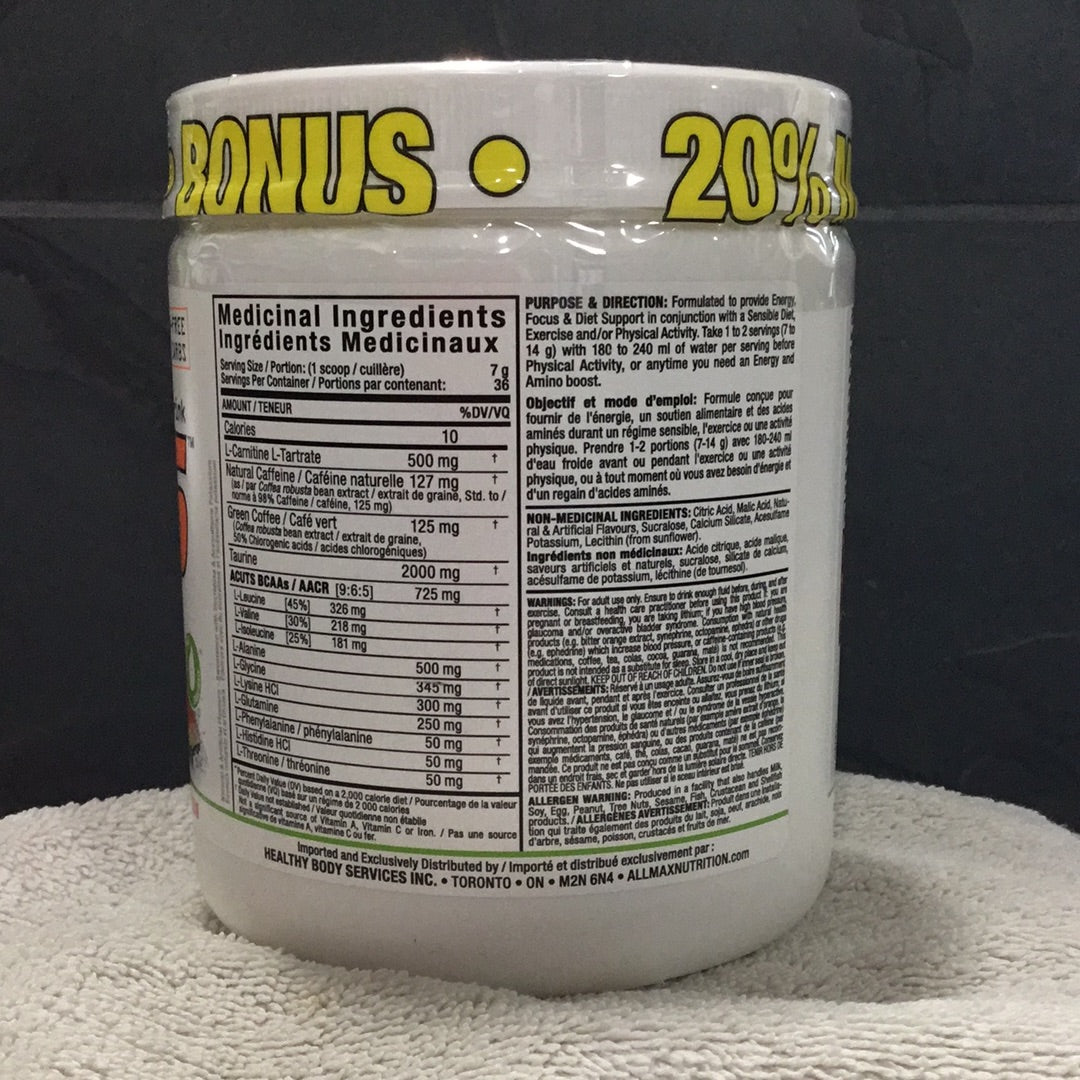 Allmax Amino Cuts- Watermelon- 36 Servings