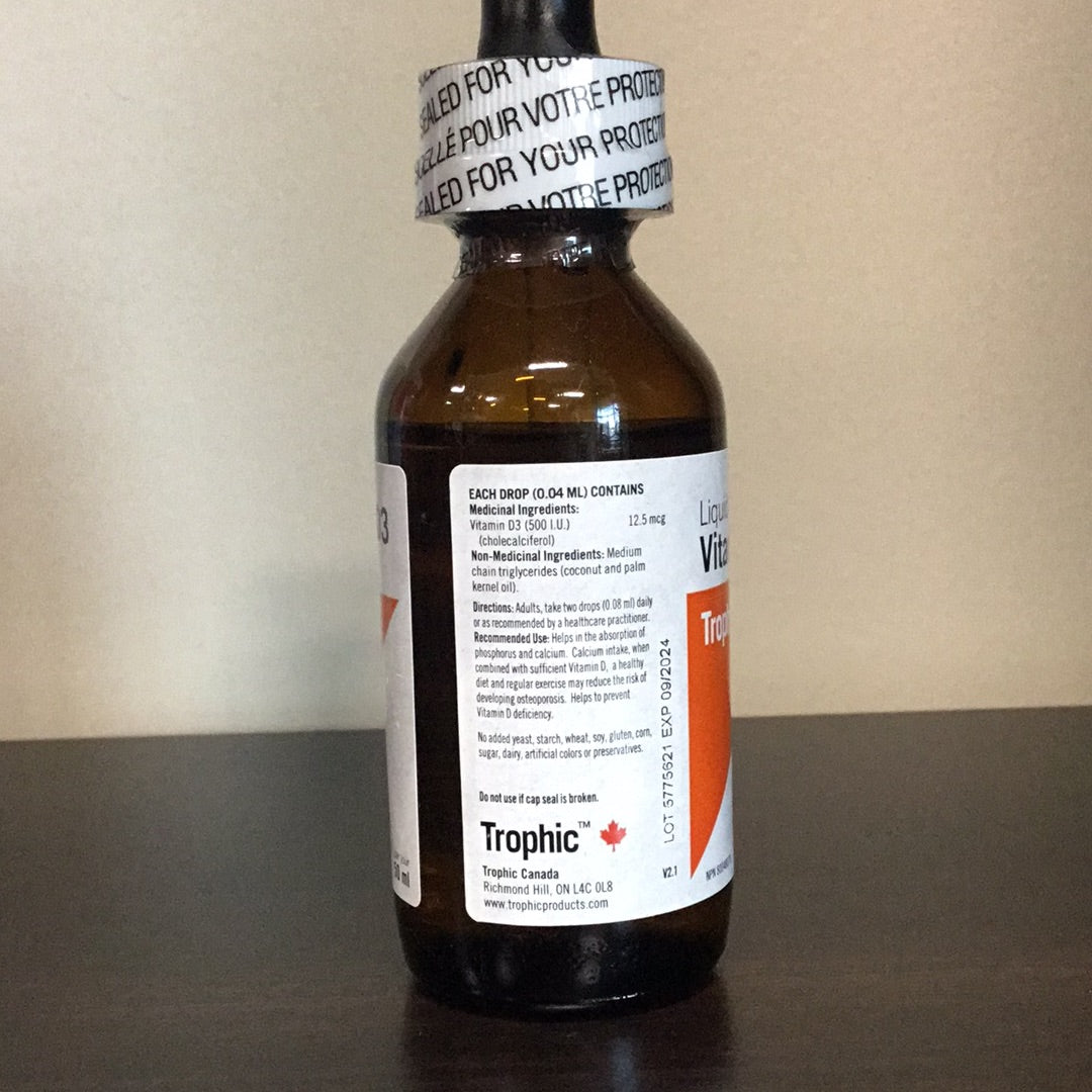 Liquid Vitamin D3- Trophic- 50 ml