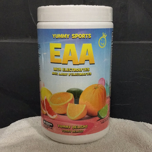 Yummy Sports EAA w/ Electrolytes- Yummy Delight- 40 Servings