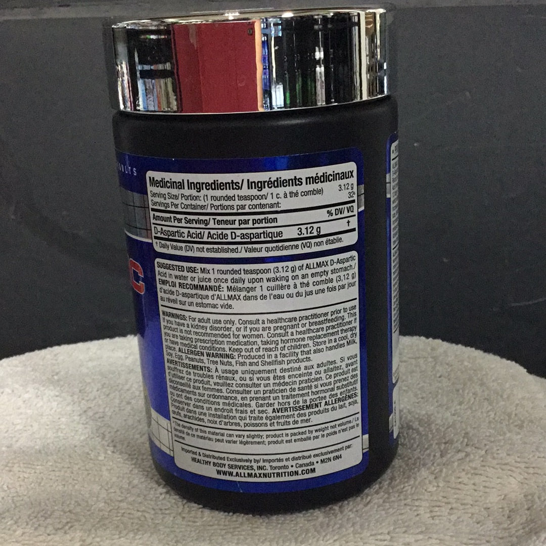 Allmax D-Aspartic Acid-32 Servings