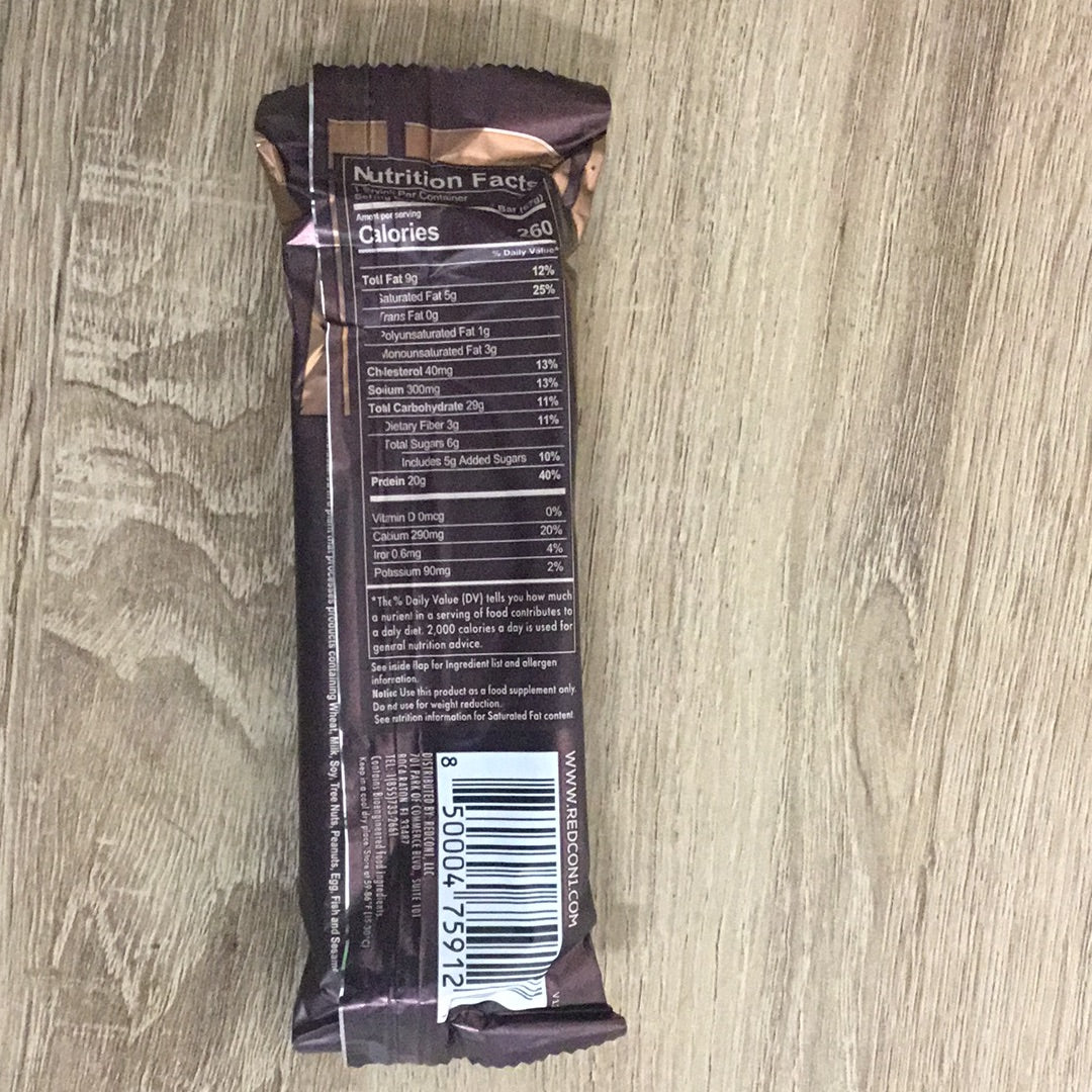 Redcon1 MRE bar- oatmeal chocolate chip