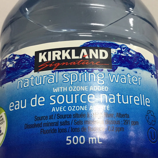 Bottled Water Kirkland