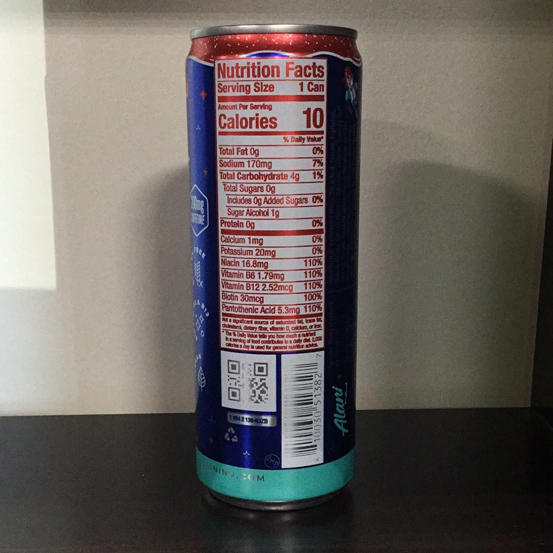 Alani Nu Energy-Rocket Pop- Naturally Flavored- 355 ml