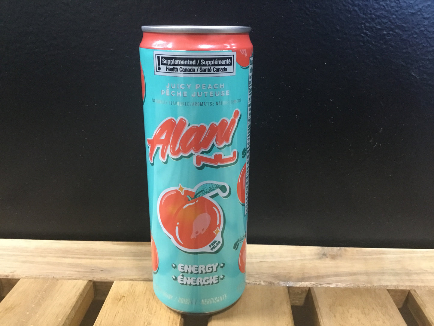 Alani energy- juicy peach- 140 mg caffeine