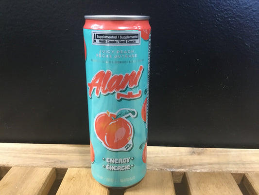 Alani energy- juicy peach- 140 mg caffeine