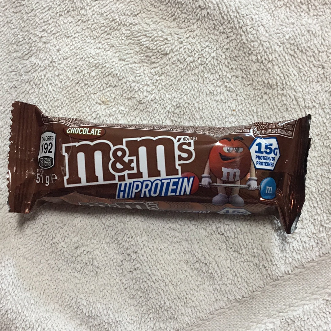 Chocolate M&Ms Hi Protein bar- 15g Protein