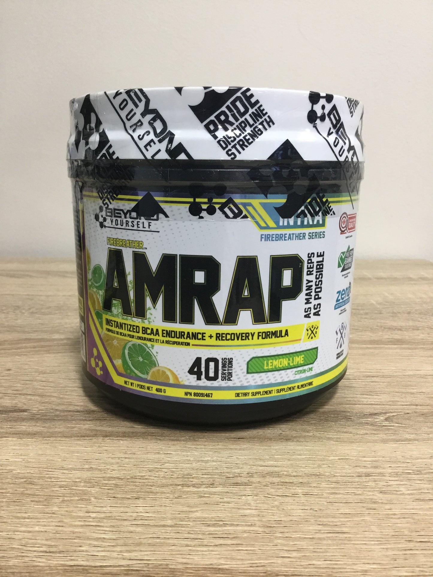 Beyond yourself AMRAP- Lemon-Lime