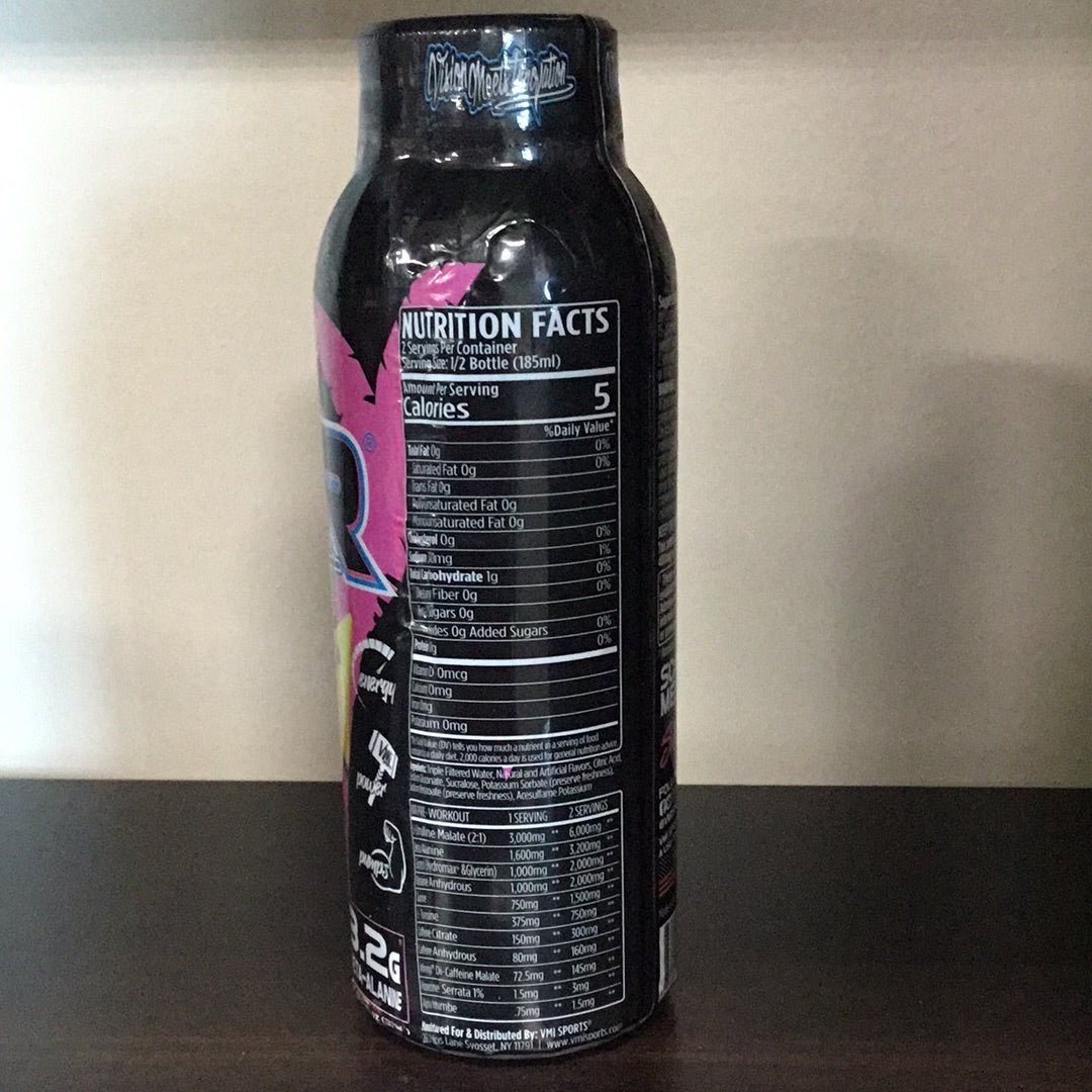 KXR Pre-workout- Miami Vice- 2 Servings Per Container- 370 ml