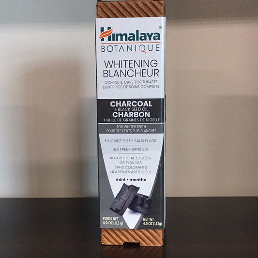 Himalaya Whitening Complete Care Toothpaste- Charcoal+ Black Seed Oil- Mint- 113 g