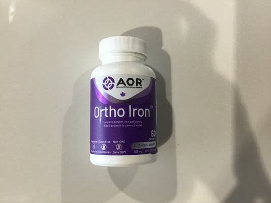 AOR- Ortho Iron - 60 caps