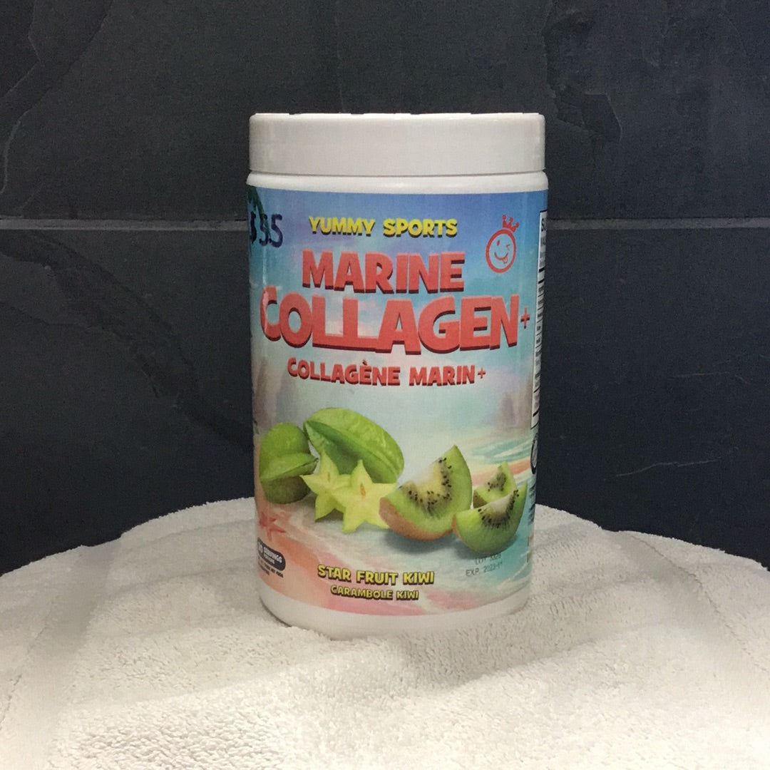 Yummy Sports Marine Collagen- Star Fruit Kiwi