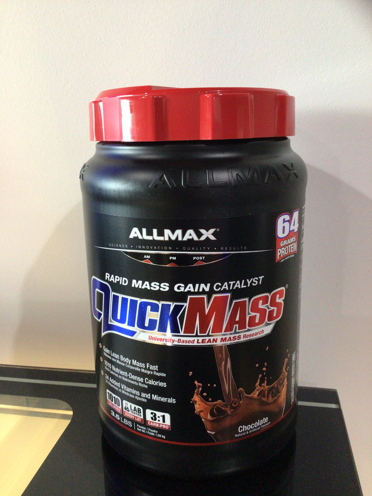 Allmax Quick Mass- Chocolate- 24 Servings