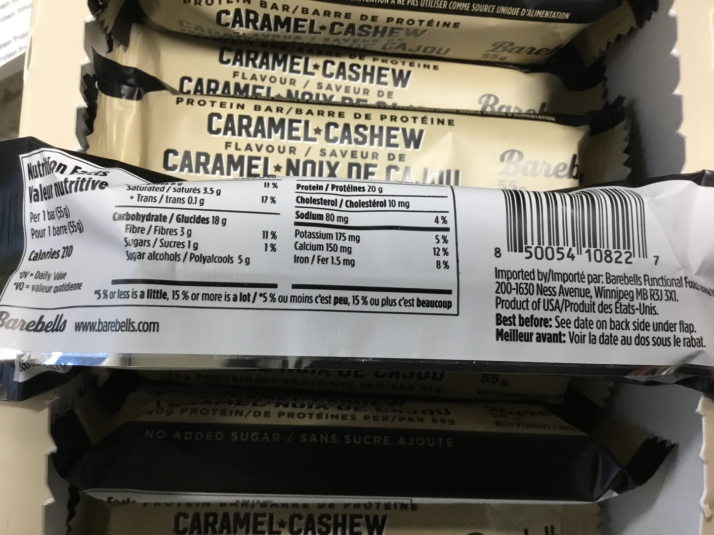 Barebells Caramel Cashew- 20g protein