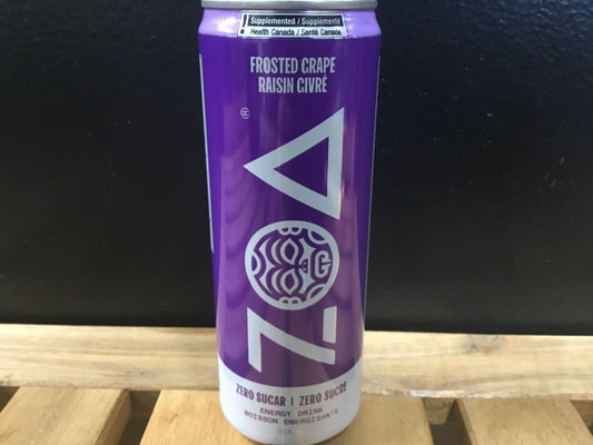 Zoa energy- frosted grape - 120 mg caffeine