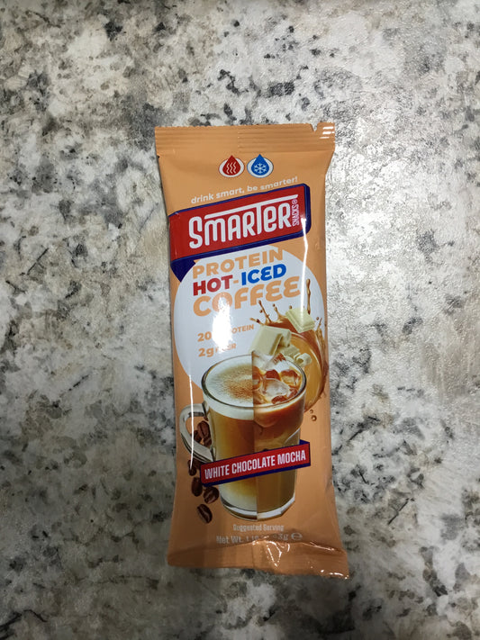 Smarter snacks protein coffee- White Chocolate Mocha
