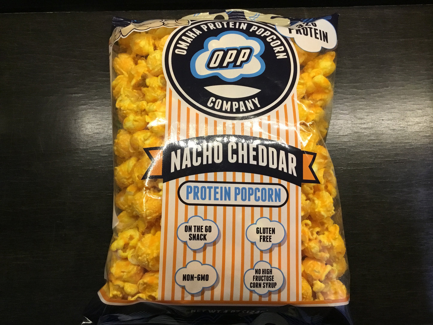 Omaha Protein Popcorn- Nacho Cheddar - 32g protein