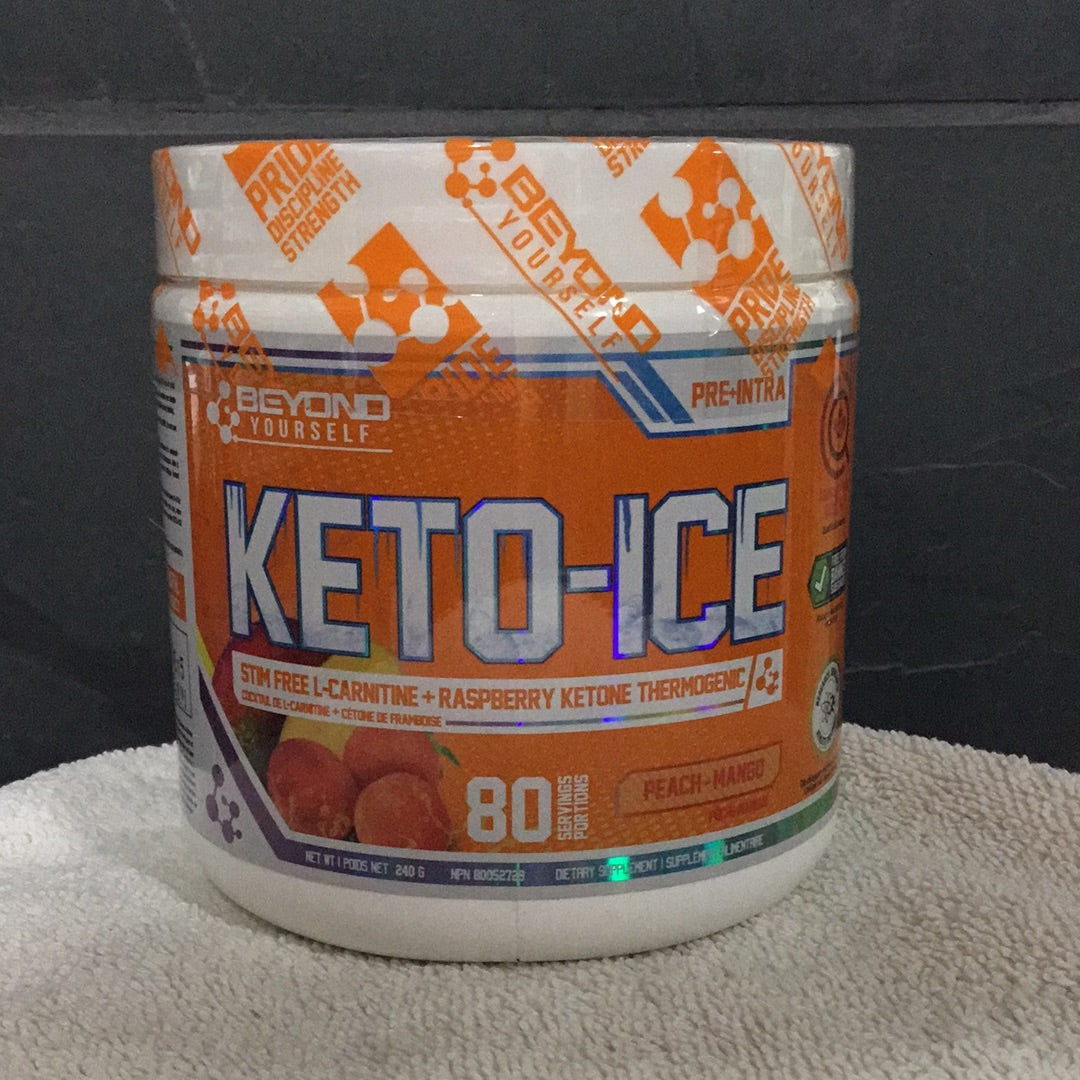 Beyond Yourself Keto-Ice- Peach Mango- 80 Servings