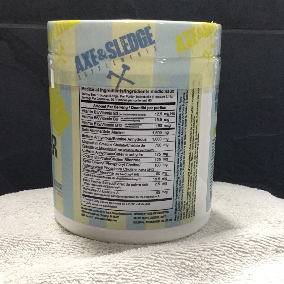 Axe & Sledge Seventh Gear- Your Mom’s Lemonade- 60 Servings