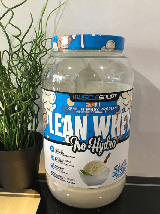 Lean Whey Iso-Hydro- Vanilla Ice Cream