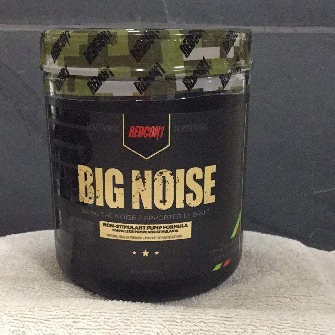 Redcon 1 Big Noise Pre-workout- Kiwi Berry Krush- 30 Servings